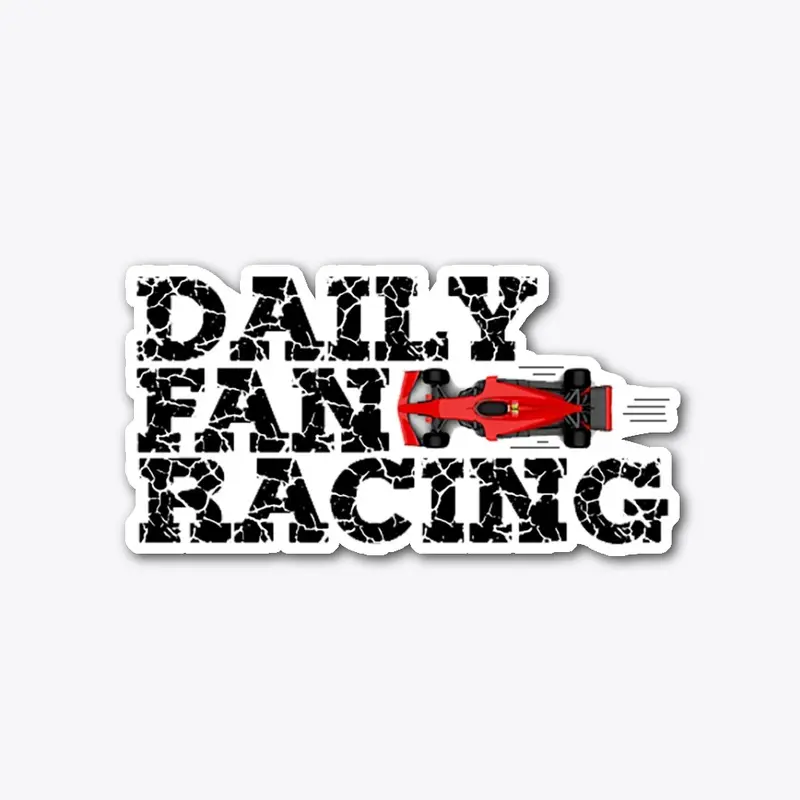 DailyFanRacing / Die Cut Sticker