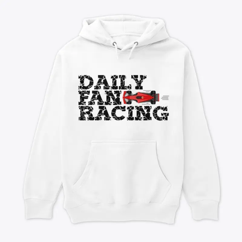 DailyFanRacing Hoodie / Black Logo